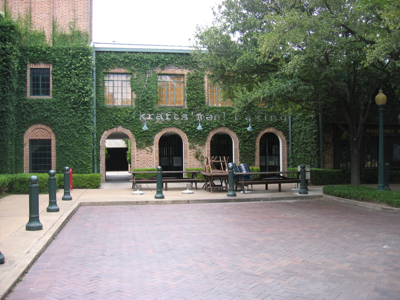 Kraftsmen Bakery (charis and tables out front)