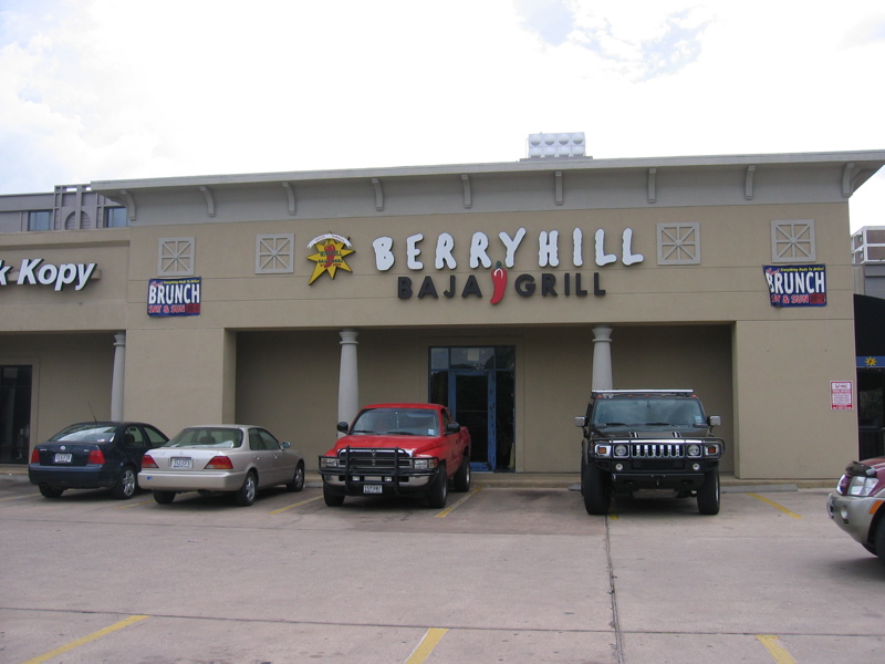 Berryhill was serving tamales and drinks