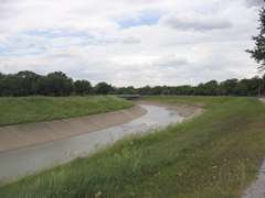 Braes Bayou, looking west towards Buffalo Spdwy