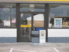 Someone broke into the Shell at Main and the South Loop